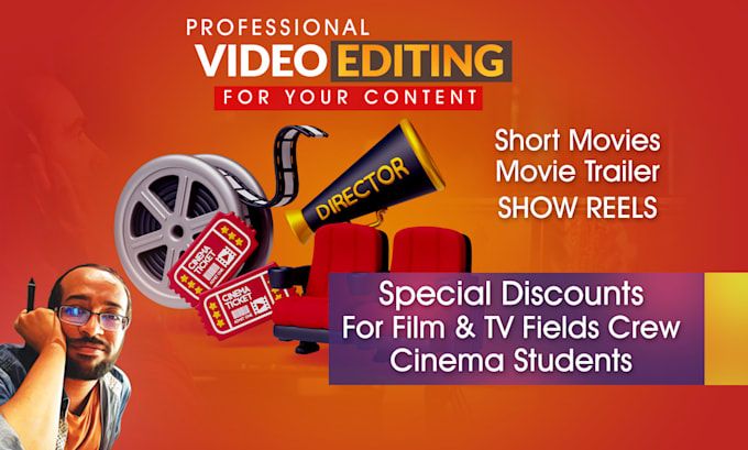 do professional video editing for your content