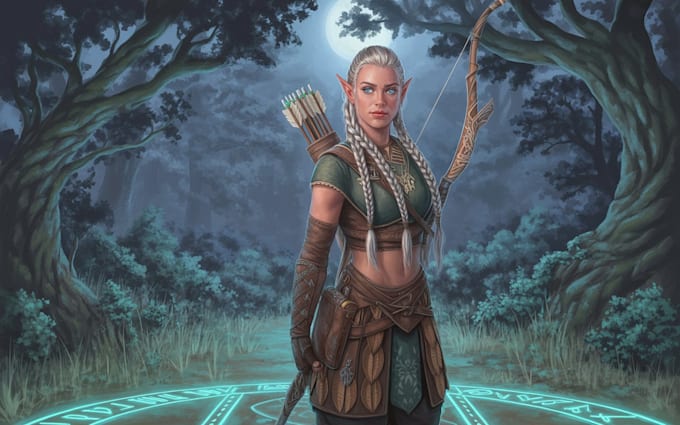 create concept art and illustration