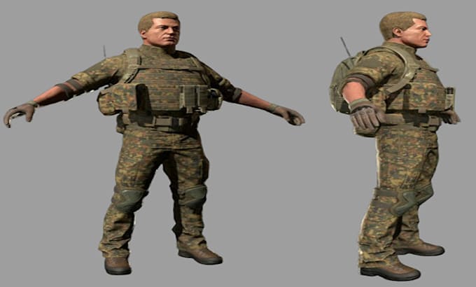 3d character model 3d game character 3d cartoon character 3d vrchat game asset