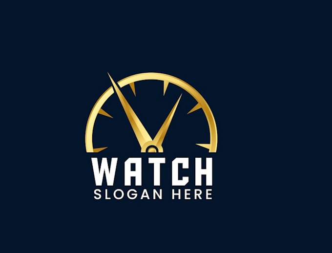 create a watch logo for your brand, facebook profile