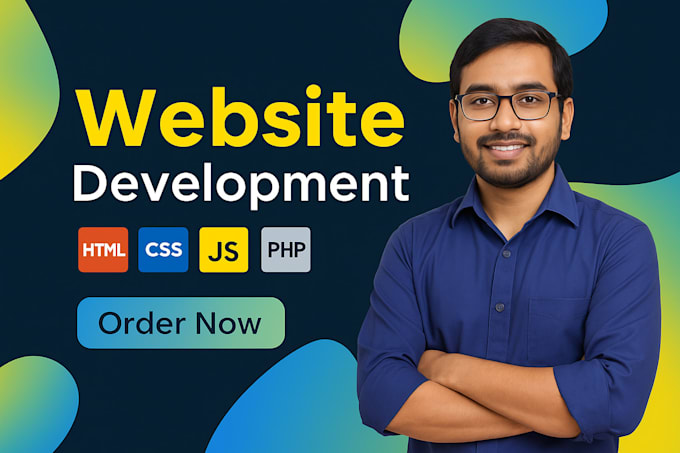 Create a responsive website using html css javascript and php by ...