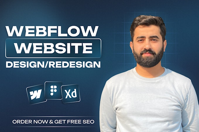 design or redesign webflow website, webflow developer, figma to webflow