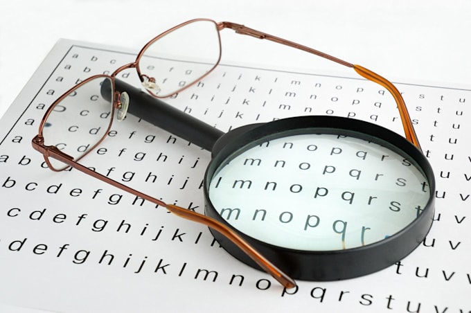 revise and correct your text files