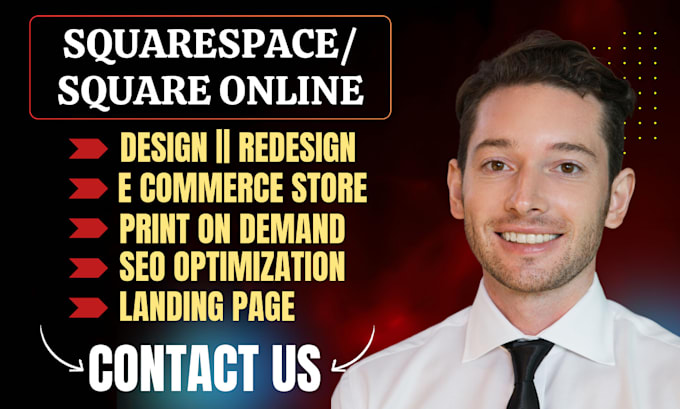 redesign squarespace ecommerce store design printify setup square online booking