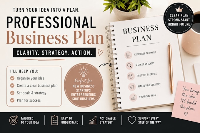 help turn your business idea into a real business plan
