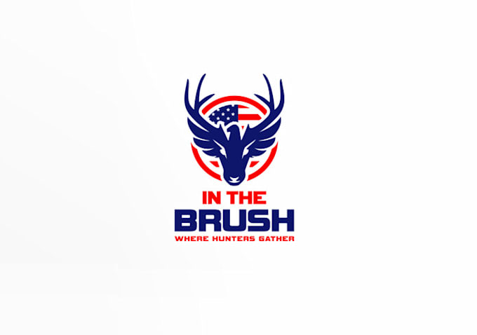 create revolutionary future hunting outdoors logo