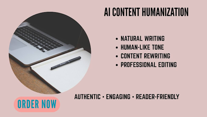 proofread edit or rewrite to humanize ai content