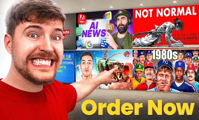 design high CTR youtube thumbnails for any niche