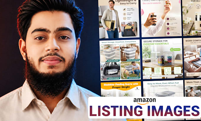 do amazon listing images design