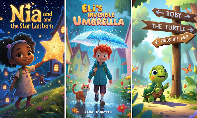 Illustrate children story book illustration children picture book ...