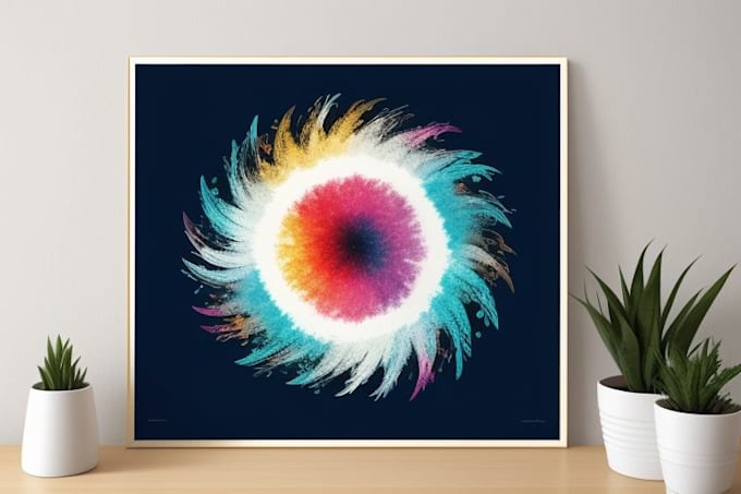 design printable abstract wall art poster