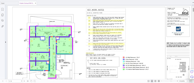 do estimates, quantity takeoff from blueprints