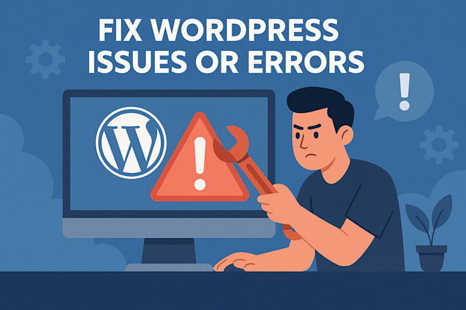 fix wordpress issues and errors