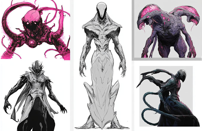 create fantasy, sci fi, character with hyperrealistic style