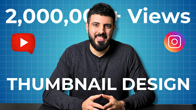 design a converting youtube thumbnail