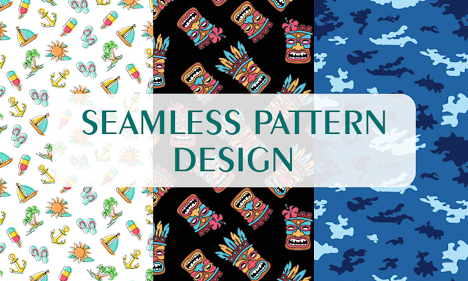 design unique, seamless repeat patterns