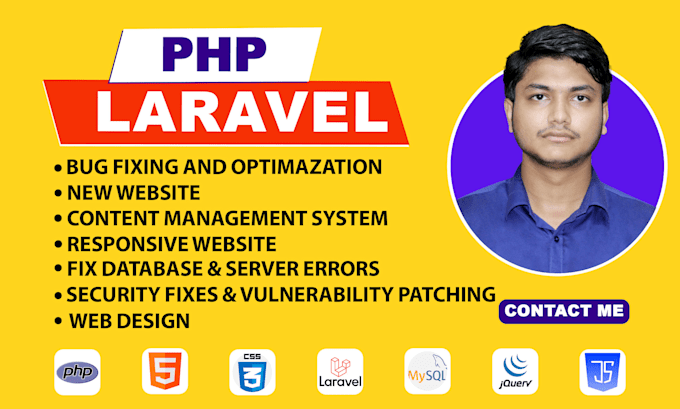 be your PHP laravel developer and software developer