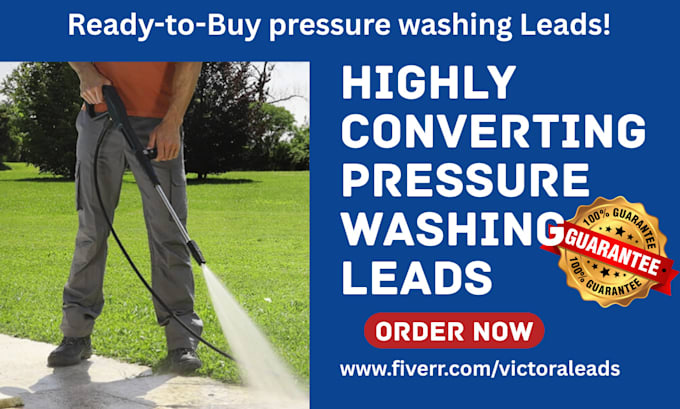 pressure washing leads power washing leads pressure cleaning leads fb google ads