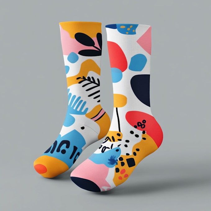 design unique socks design for your brand