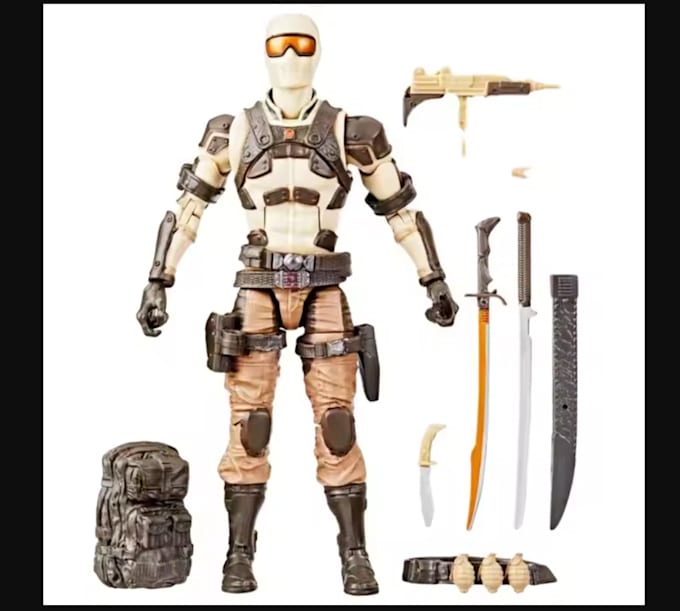 Customizable action figure part model, high detailed action figure 3d ...