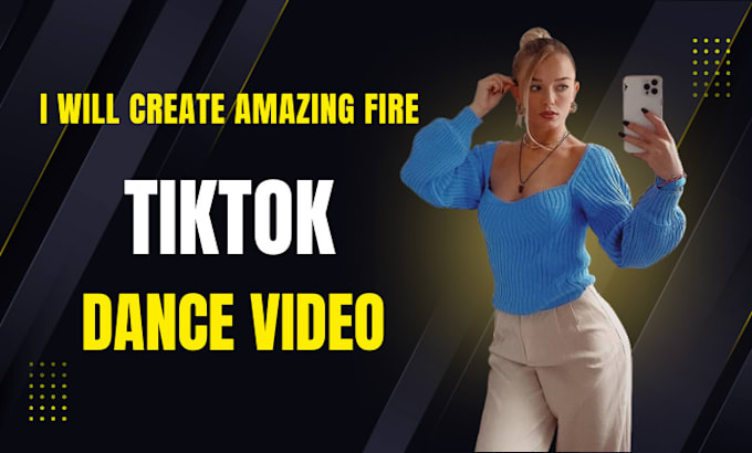 create expert tiktok dance video fire dance afrobeat group for your music