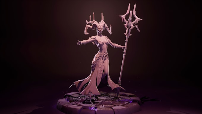 sculpt high quality 3d characters and creatures, stylized or realistic