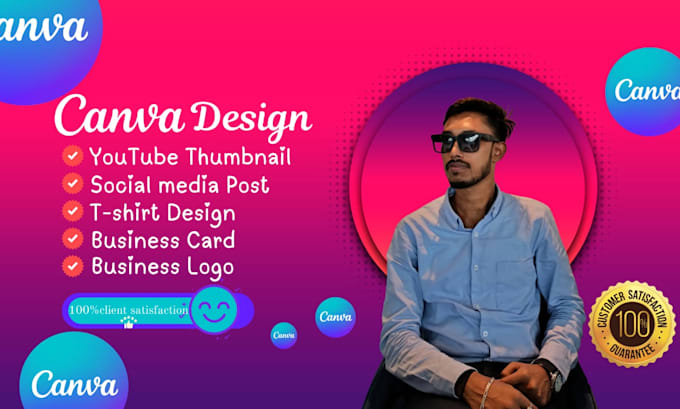 create any design using canva pro and photoshop ps