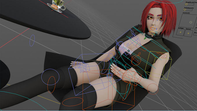 Rig your character for you by Dojoe000 | Fiverr
