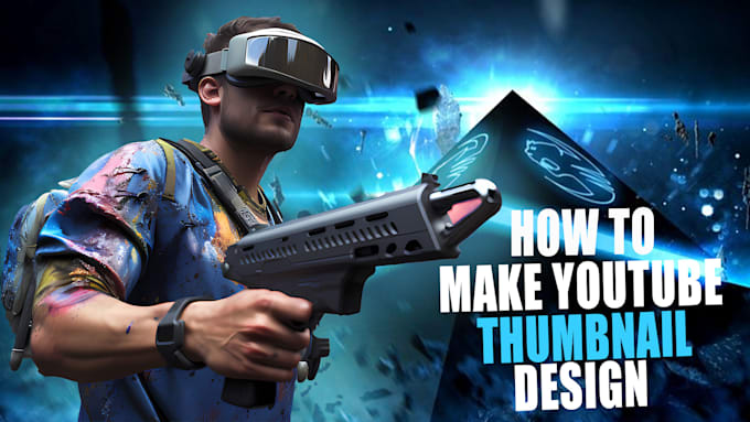 design custom gaming thumbnails for youtube channel growth