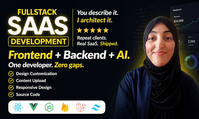 develop your saas mvp or custom saas web app