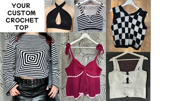 create a custom crochet top for you