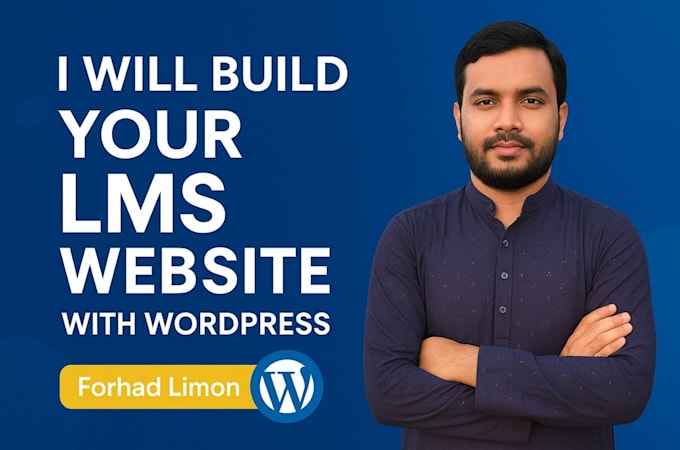 build your lms website with wordpress