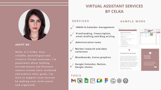 be your personal administrative virtual assistant