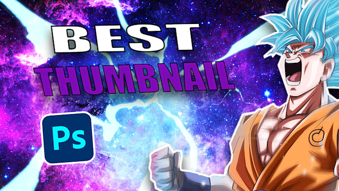 make any custom thumbnail or logo for you to your liking