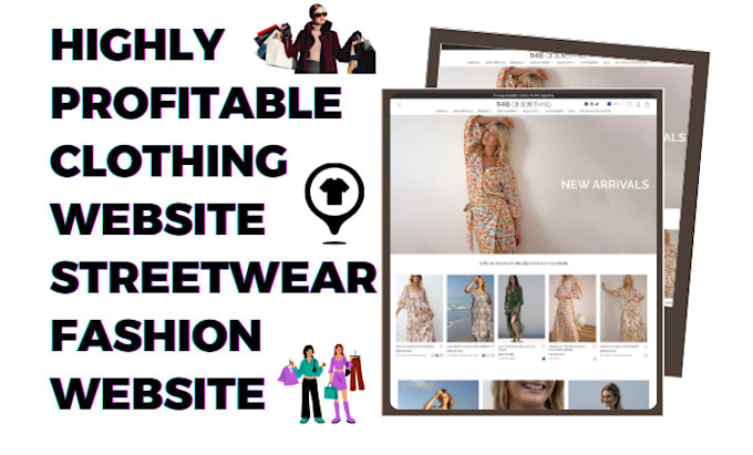 design clothing website streetwear website clothing brand store fashion website