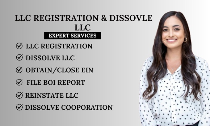 do llc registration for US and non US residents, dissolve and reinstate llc