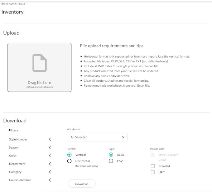 manage your nuorder for product updates, line sheets, campaigns, etc