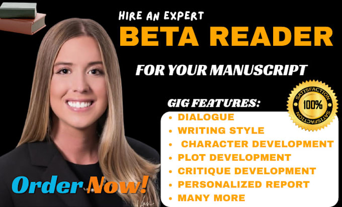 beta read and critique your manuscript thoroughly