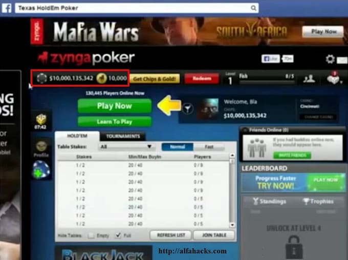 Give you 10 million zynga poker chips by Gamespro007 Fiverr