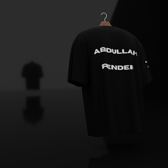 create stunning 3d t shirt animations and  renders