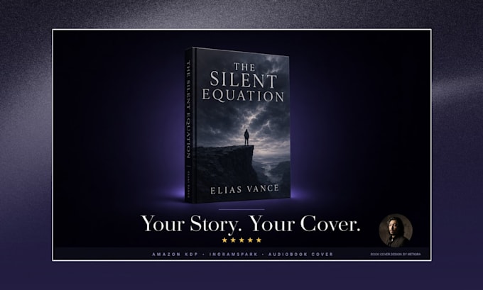 design a stunning KDP book cover that makes readers stop scrolling