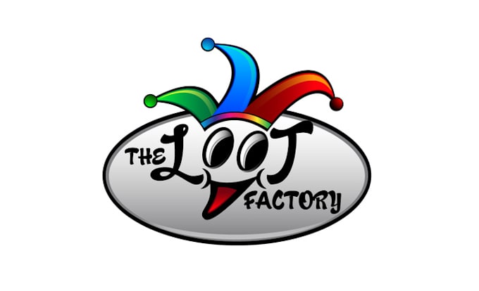 make stand out unique intelligence logo for the loot factory