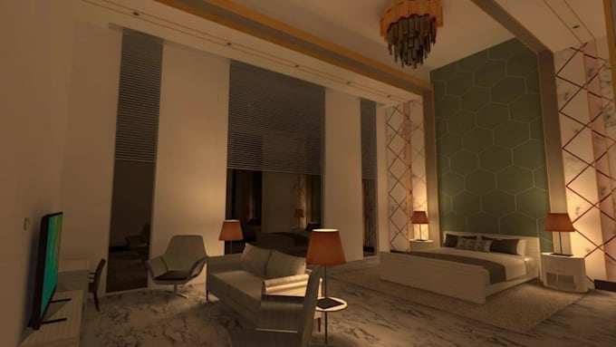 design interior lighting with dialux evo and lumion