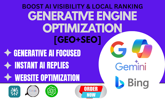 Do generative engine optimization,seo for chatgpt ai and instant ...