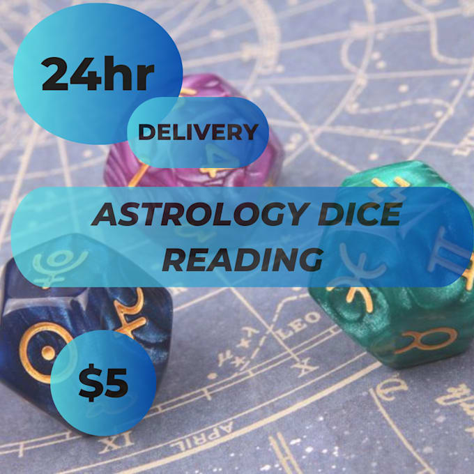 do a astrology dice reading for clear, specific questions