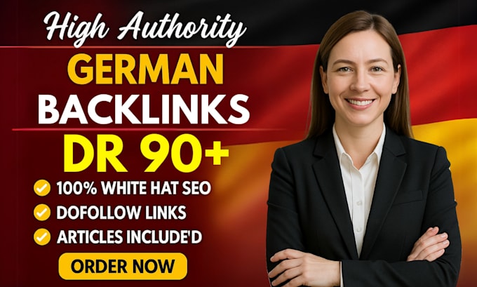 provide dr 90 dofollow german guest post backlinks