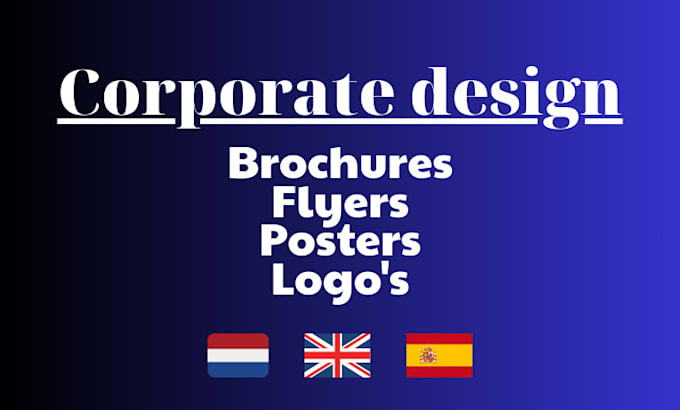 make online offline brochure or flyers