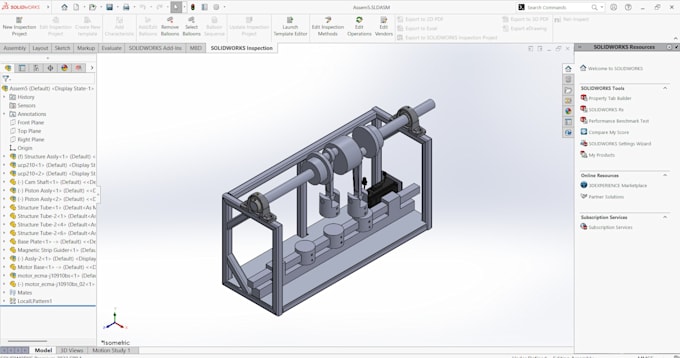 design precise 3d mechanical parts and assemblies using solidworks or creo