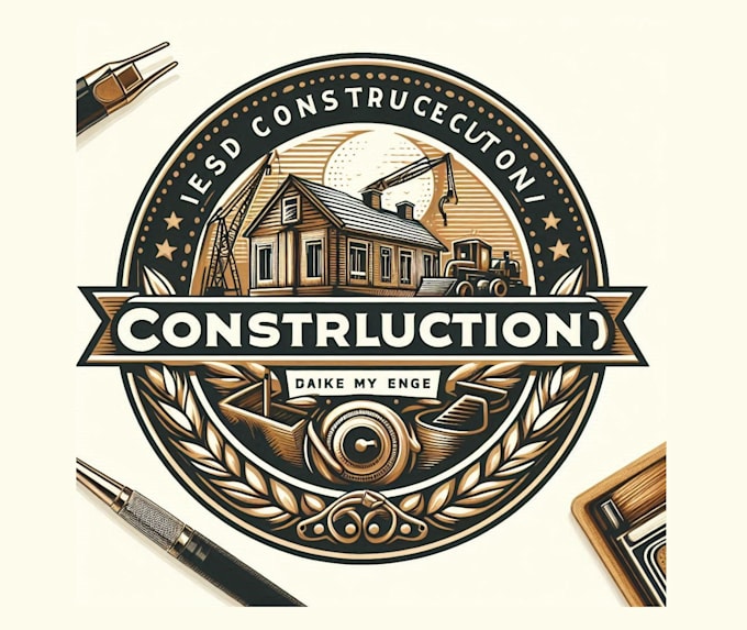 do excavation, construction, real estate, and asphalt logo
