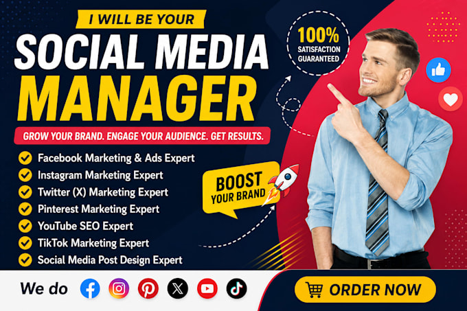 de your social media marketing and manager  expert